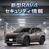 新型RAV4　カーセキュリティ情報！！
